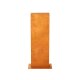 ESPADA A2  Corten Stellwand / Stele geschlossen, Stadt-Barriere /   Garten-Zaun Element / Design-Objekt aus Corten-Stahl  30x15x Höhe 90 cm, Materialdicke 2mm, made in EU