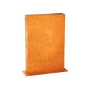 ESPADA B2 Corten Stellwand / Stele geschlossen,...