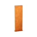 ESPADA B6 Corten Stellwand / Stele geschlossen,...