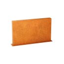 ESPADA E2  Corten Stellwand / Stele geschlossen,...