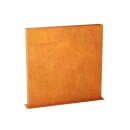 ESPADA E4 Corten Stellwand / Stele geschlossen,...
