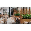 COVERRA 2B Corten Blumentopf mit Paneel, rostiges Design-Objekt aus Corten-Stahl, Materialdicke 2mm,150x60x180 cm, made in EU ( Versand kostenfrei *)