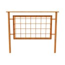 PLOTTO3 Corten Stadt-Barriere, Geländer als rostiges...