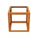 Corten PAQUETE VACIO 6 Beeteinfassung  / Zaun / Rank-Barriere / kommunaler Beet-Schutz,  offenes Rahmen-Design aus Corten-Stahl 60x60x60 cm, Materialdicke 2mm, made in EU
