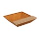 BASTIDOR 5C Corten Sitz-Bank, rostiges Design-Objekt aus Corten-Stahl, Materialdicke 2mm, City Pflanzbank 180x180x38 cm, made in EU (Versand kostenfrei *)