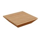 BASTIDOR 5E flache Corten Sitz-Bank / Liegebank, rostiges...