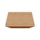 BASTIDOR 5E flache Corten Sitz-Bank / Liegebank, rostiges...