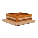 BASTIDOR 7 Corten Sitz-Bank mit Pflanzkübel,...