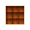 LENA MAX Corten Holzregal für innen und außen...