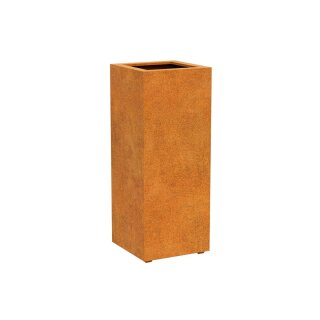 ESTAR 1 Corten Stadtmöblierung, modulares Baukastensystem für kommunale Außenflächen 45x45x90 cm, Materialdicke 2mm, Stadtmobiliar made in EU ( Versand kostenfrei *)
