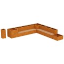 ESTAR 1 Corten Stadtmöblierung, modulares...