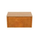ESTAR 2 Corten Stadtmöblierung, modulares Baukastensystem für kommunale Außenflächen 90x45x45 cm, Materialdicke 2mm, Stadtmobiliar made in EU ( Versand kostenfrei *)
