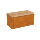 ESTAR 2 Corten Stadtmöblierung, modulares Baukastensystem für kommunale Außenflächen 90x45x45 cm, Materialdicke 2mm, Stadtmobiliar made in EU ( Versand kostenfrei *)