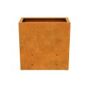 ESTAR 3 Corten Stadtmöblierung, modulares Baukastensystem für kommunale Außenflächen 90x45x90 cm, Materialdicke 2mm, Stadtmobiliar made in EU ( Versand kostenfrei *)