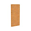 DECORA 2, lasercut Paneel Corten modern Ornament,...