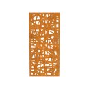 DECORA 3 , lasercut Paneel Corten modern abstrakt...
