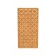 DECORA 4 , lasercut Paneel Corten, Raumtrenner im Außenbereich / Barriere / Zaun, rostige Sichtschutz-Wand aus Corten-Stahl 91x1x Höhe191 cm, Materialdicke 2mm, made in EU