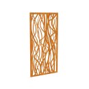 DECORA 9, lasercut Gartenpaneel Corten modern,...