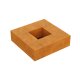 HOGAR 4 Corten Feuerstelle, Design-Objekt aus Corten-Stahl 100x100x30 cm, Materialdicke 3mm, made in EU ( Versand kostenfrei *)