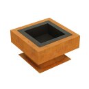 HOGAR 5 Corten Feuerstelle, Design-Objekt aus...