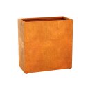 ESTRECHO 10 Corten Metallblumentopf, rostiges...