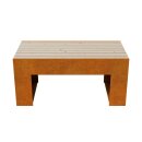 MASETA 2 Corten Bank modern, rostiges Design-Objekt aus...