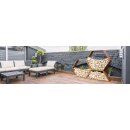 LENA SKL NORMAL 1200 Corten Holzständer, rostiges Design-Objekt aus Corten-Stahl, Materialdicke 2mm,  Brennholzregal  metall,  witterungsbeständig  (für außen),120x40x104 cm,  Scheit-Holzregal  made in EU