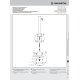 Garantia WOOD outdoor Wasser-Zapfsäule Darkwood / dunkle Holzstruktur – 100 x 25 x 25 cm Garten-Wasserhahn, täuschend echt aussehender und witterungs-unempfindlicher Kunststoff  mit 3/4" Zoll Chrom Metall-Auslaufhahn & Schlauchanschluss, made in Germany