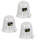 B-Ware: 9x Pflanzen vor Frost, Schnecken und Hagel schützen: 3x3er Set - 20cm YERD BIO-SPHÄRE MIDI - flexible Pflanzglocke / Pflanzenhut / Anzucht-Glocke mit Bewässerungs- und Klima-Ventil + Bodenanker, Schutz für Sämlinge, Frühbeet- und Topfpflanzen