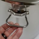 Edelstahl-Honigeimer 30 Liter (~42 kg Honig), mit Spannverschluss
