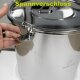 Edelstahl-Honigeimer 30 Liter (~42 kg Honig), mit Spannverschluss
