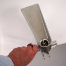 DER Klassiker für Kleinbetriebe und Bäckereien: Handbetriebener SCHNEIDER Entsteiner für Zwetschgen, Zwetschgenentsteienr aus Aluminum-Guss mit säurebeständigem 6-fach Messer, Auswerfer für geschnittene Zwetschgen und Steine, Links- /Rechtshänder-Griff