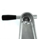 DER Klassiker für Kleinbetriebe und Bäckereien: Handbetriebener SCHNEIDER Entsteiner für Zwetschgen, Zwetschgenentsteienr aus Aluminum-Guss mit säurebeständigem 6-fach Messer, Auswerfer für geschnittene Zwetschgen und Steine, Links- /Rechtshänder-Griff