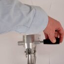 DER Klassiker für Kleinbetriebe und Bäckereien: Handbetriebener SCHNEIDER Entsteiner für Zwetschgen, Zwetschgenentsteienr aus Aluminum-Guss mit säurebeständigem 6-fach Messer, Auswerfer für geschnittene Zwetschgen und Steine, Links- /Rechtshänder-Griff