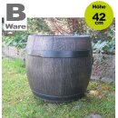 B-Ware YERD Blumenkübel: Fass Barrel L (40cm x...