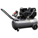 Ölfreier 2-fach Druckluft- Kompressor Aerotec 360 TECH DUO, silent / leise für Werkstatt,  50 Liter Kessel, ölfrei für saubere Druckluft (!), zwei Ausgänge, bis 8 bar mit 2x100 Liter/Minute Druckluft-Leistung (Versand kostenfrei*)