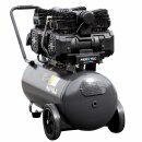 Ölfreier 2-fach Druckluft- Kompressor Aerotec 360 TECH DUO, silent / leise für Werkstatt,  50 Liter Kessel, ölfrei für saubere Druckluft (!), zwei Ausgänge, bis 8 bar mit 2x100 Liter/Minute Druckluft-Leistung (Versand kostenfrei*)
