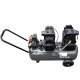 Ölfreier 2-fach Druckluft- Kompressor Aerotec 360 TECH DUO, silent / leise für Werkstatt,  50 Liter Kessel, ölfrei für saubere Druckluft (!), zwei Ausgänge, bis 8 bar mit 2x100 Liter/Minute Druckluft-Leistung (Versand kostenfrei*)
