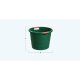 B-Ware Universal-Rundbehälter TONI 70 Liter weiss, Polypropylen (PP) zertifiziert lebensmittelecht, Behälter geeignet für Obst, Gemüse, Maische, Tierfutter, Teig Fermanation - Material / Farbfehler