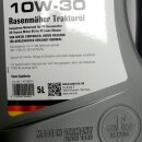 Original REKTOL SAE 10W-30 Mehrbereichs-Motoröl, 5 Liter Kanister, Rasenmäher-Öl, Rasentraktor-Öl - universelles Mehrbereichs-Motoren-Öl für alle 4-takt Motorgeräte wie Strom-Generator, Benzin-Wasserpumpe u.s.w., made in Germany