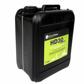 LAGER-RESTPOSTEN: Original Greenbase HD-30 SPEZIAL Motorenöl,  5 Liter Kanister Rasenmäher und Rasentraktraktor-Öl. SAE 30, Motor-Öl geeignet für 4-takt Motorgeräte wie Strom-Generator, Benzin-Wasserpumpe u.s.w., made in Germany