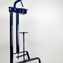 Standverkorker Ferrari mit Kunststoff Korkschloss, für Naturkorken, Verkorker für Weinflaschen von 0,5 bis 1 Liter