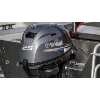 Außenborder Yamaha F25 GMHL: 25 PS  Langschaft mit Pinne und Handstart Benzin-Motor / 432ccm 2-Zylinder Außenbord-Bootsmotor (versandkostenfrei)*
