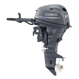 Außenborder Yamaha F25 GMHS: 25 PS Kurzschaft Benzin-Motor / 432ccm 2-Zylinder Außenbord-Bootsmotor (versandkostenfrei)*