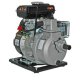Wasserpumpe Garten: Benzin-betriebene Wasserpumpe YERD BW QDZ25-35, 1,5 PS 4-Takt Motor mit Schwimmervergaser