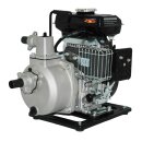 Benzin-Wasserpumpe Set  inkl. Ansaugschlauch mit  Ansaugkorb bei verschmutzem Wasser und 20m Schlauch  / by YERD