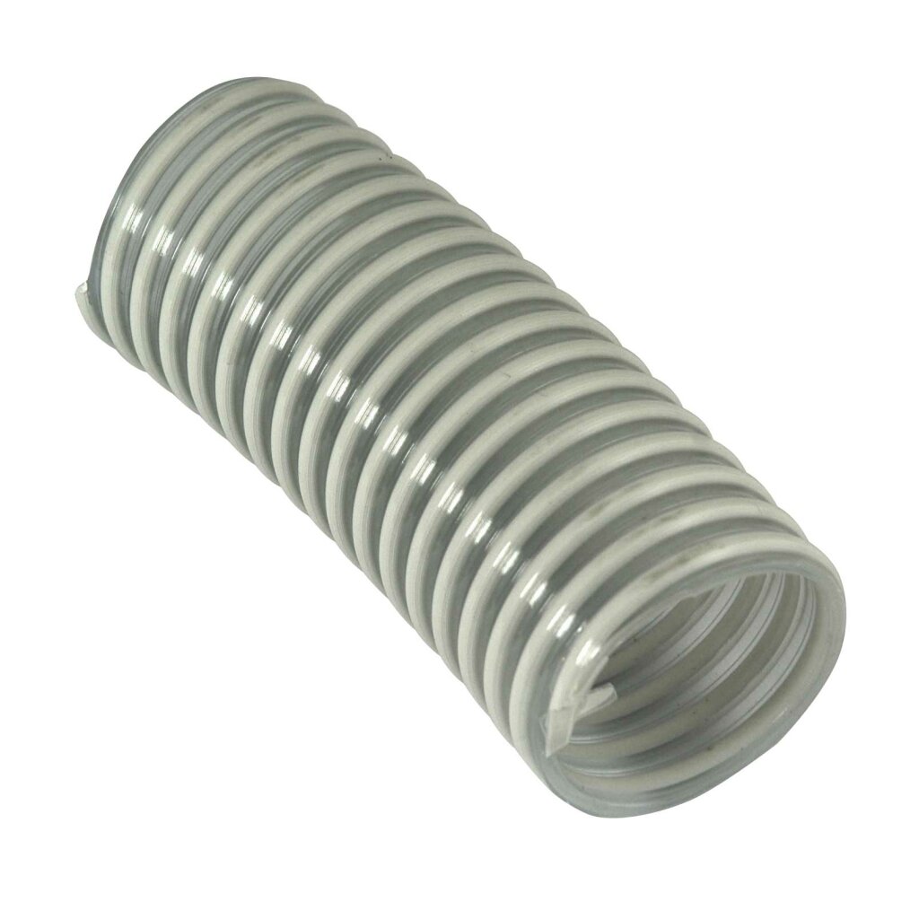 Ansaugschlauch Meter-Ware: 1m Spiralschlauch 50 mm (1,97" Zoll), von -0,5°C bis + 50°C  geeignet 	 
		 (PVC- Saug-Spiralschlauch 50 mm)  
	