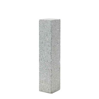 Details:   Stele Granit fein gestockt, 14x14cm, 65cm hoch /  