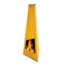Original Design-Gartenkamin in Rostoptik /...
