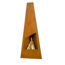 Original  Design-Gartenkamin  in Rostoptik /...